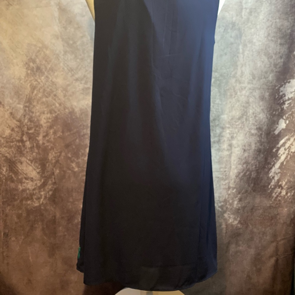Ya Los Angeles sleeveless blue and green shift dress - Picture 3 of 6